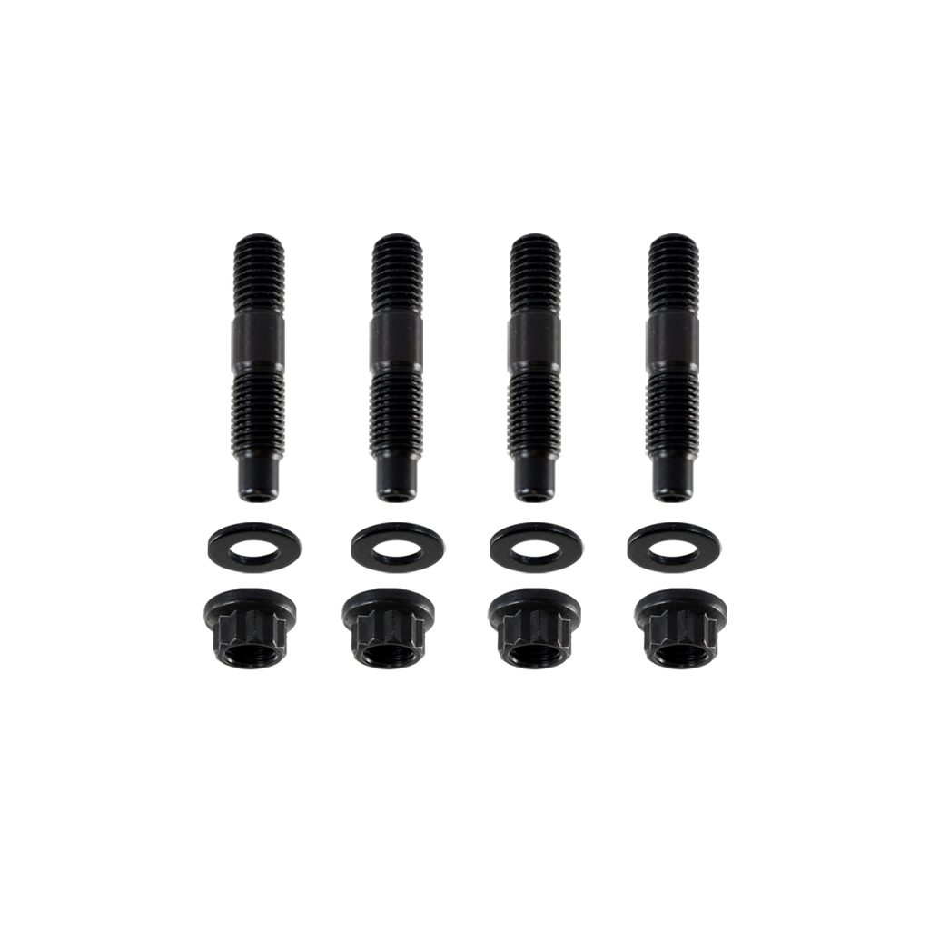 TrackTech Exhaust Manifold to Turbo Mounting Studs / Nuts for 1989-2007 Dodge Ram 5.9L Cummins 12V 24V