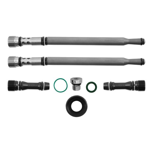 TrackTech Updated Engine Oil Stand Pipe Dummy Plug Kit For 2004-2010 Ford Powerstroke 6.0