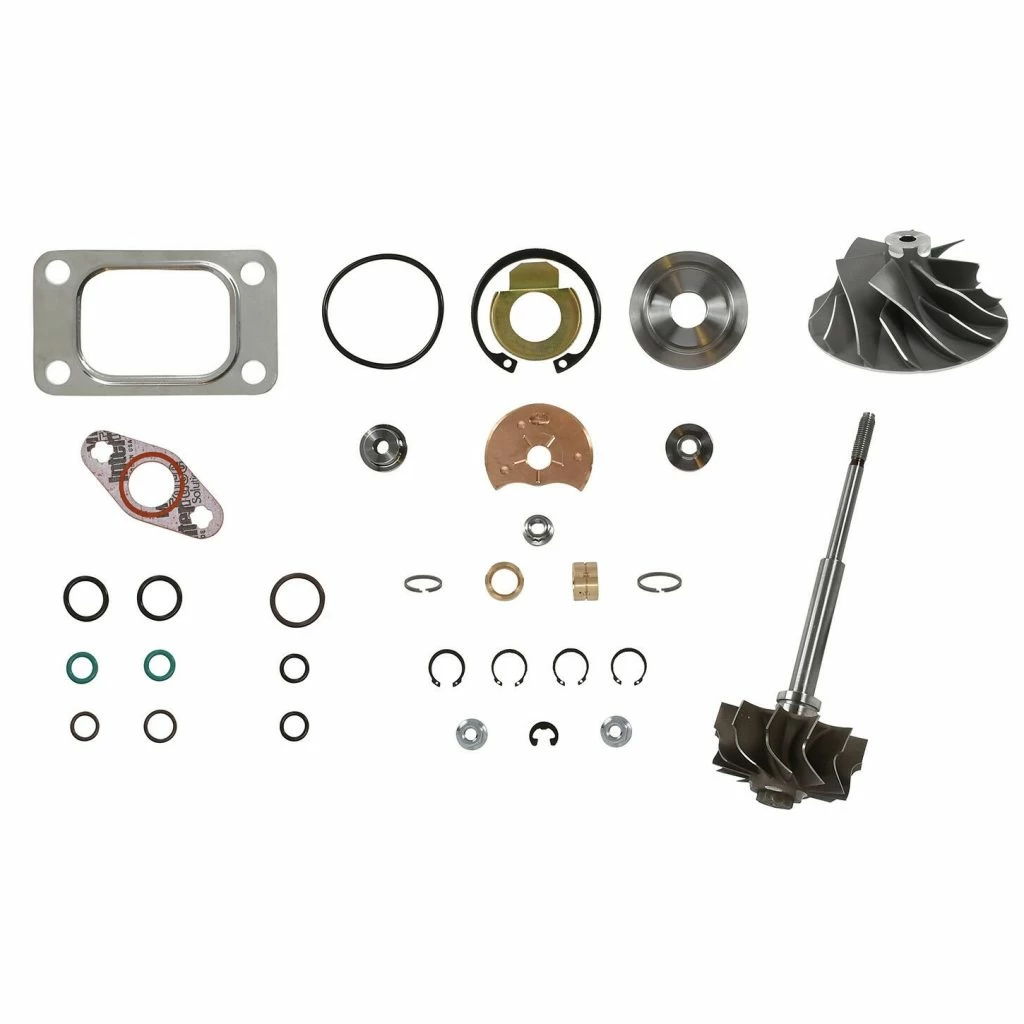 SPOOLOGIC HE351CW Turbo Rebuild Kit Cast Wheel Turbine Shaft for 2004.5-2007 Dodge Ram 5.9L Cummins 24V