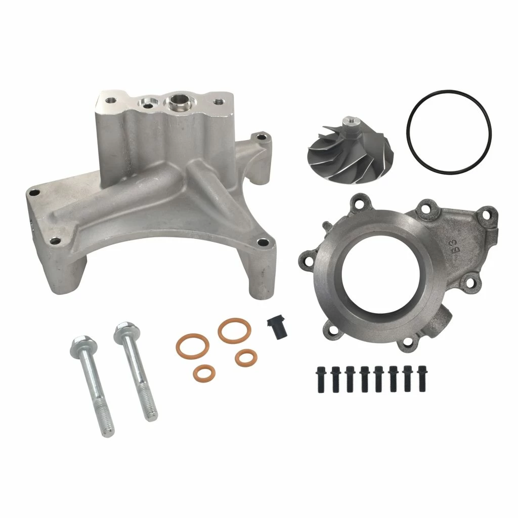 SPOOLOGIC GTP38 Pedestal EBP Delete Kit 5+5 Cast Wheel for 1999.5-2003 7.3L Powerstroke