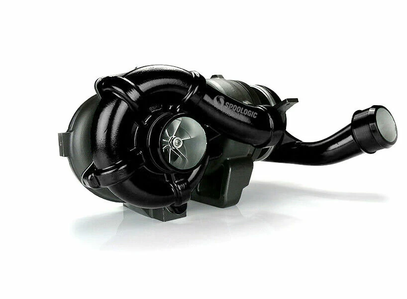 SPOOLOGIC Stage 1 Performance Turbocharger for 2008-2010 Ford 6.4L Powerstroke – Black