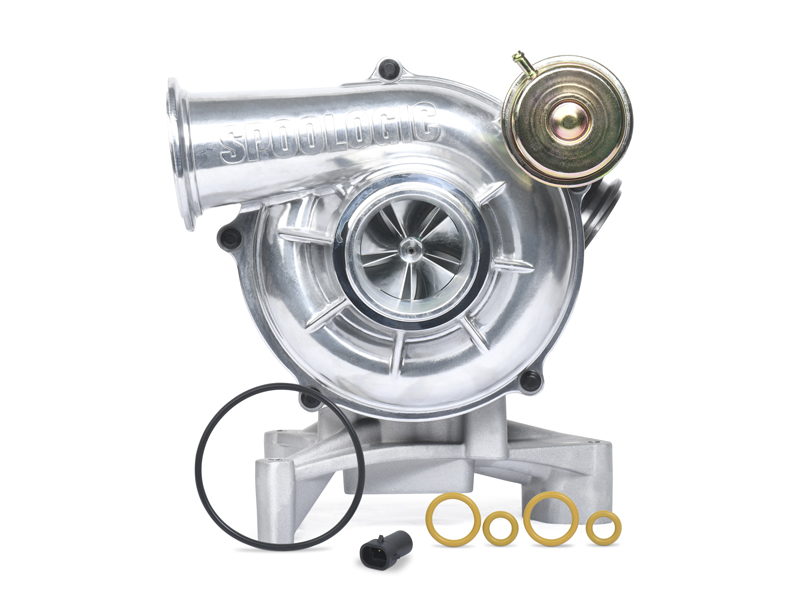 SPOOLOGIC Stage 1 Performance Turbo Polished for 99.5-03 7.3L Powerstroke F-Series Trucks