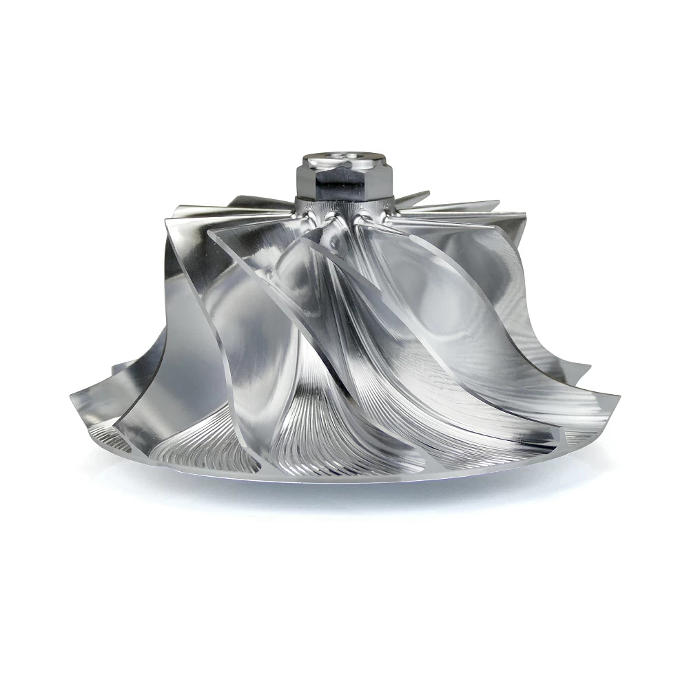 SPOOLOGIC 11 Blade Billet Compressor Wheel for 2006-2007 Chevrolet 6.6L LBZ Duramax