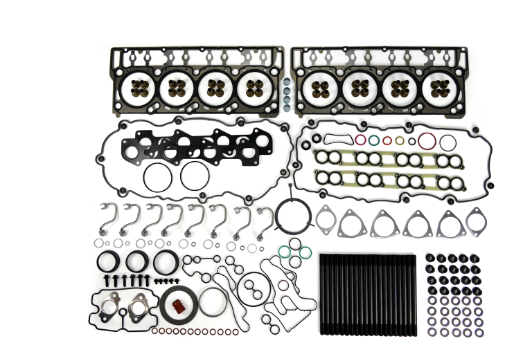 AUTOMUTO Engine lower conversion gasket sets compatible with 2008-2010 Ford F-550 Super Duty 6.4 L 
