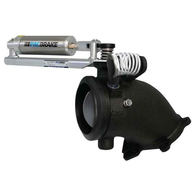 Pacbrake 4in A/T Inline Mount PRXB Exhaust Brake for 1998.5-2002 Dodge Ram 5.9L Cummins 24V