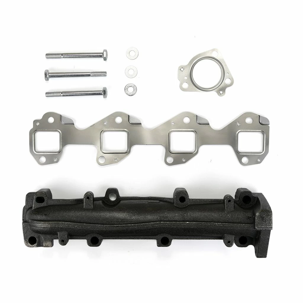 SPOOLOGIC Driver Side Exhaust Manifold Upgrade NO PINCH for 01-15 LB7 LLY LBZ LMM LML Duramax