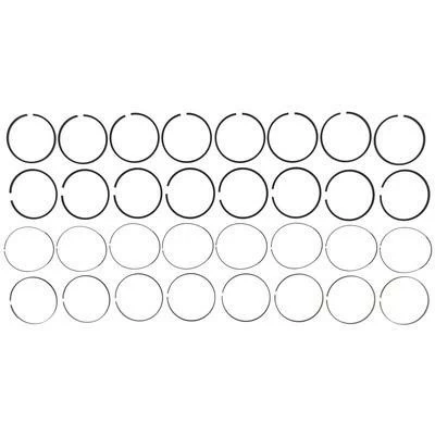 MAHLE Complete Piston Ring Set For 01-10 6.6L Chevrolet Duramax LB7 LLY LBZ LMM