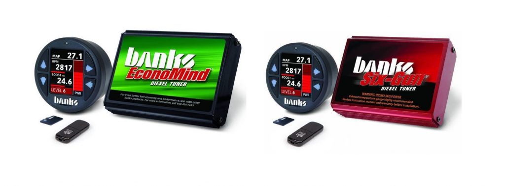 Banks Power SixGun and EconoMind Diesel Tuner for 04.5-05 6.6L Duramax LLY