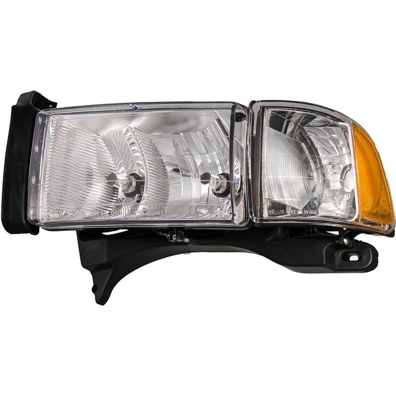 Headlight Assembly Left for 1998-2002 Dodge Ram 5.9L Cummins 24V