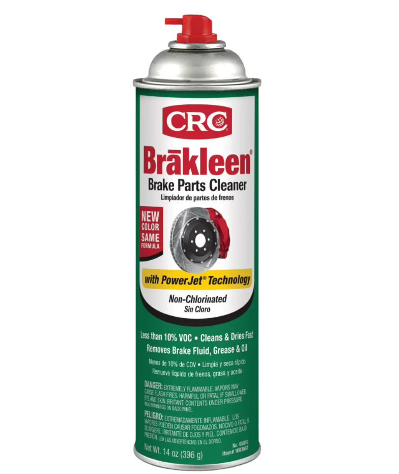 BRAKLEEN Brake Parts Cleaner Non-Chlorinated (14oz Can) – CRC 05050