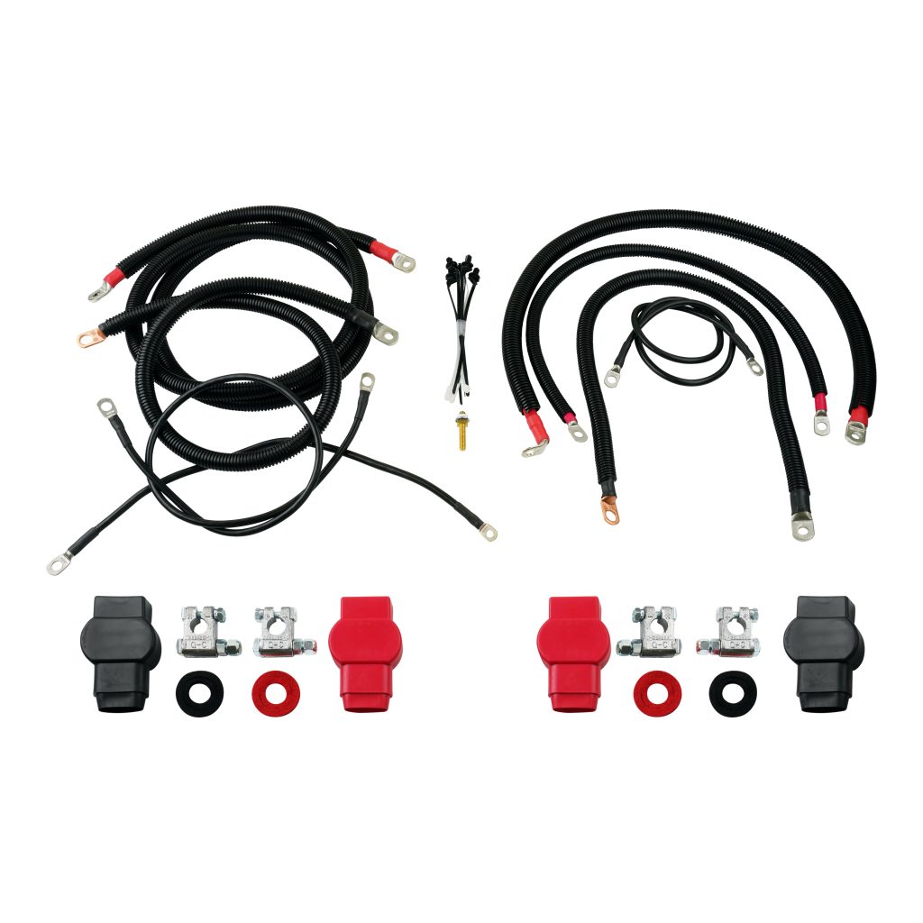 HD Replacement Battery Cable Kit for 2010-2018 6.7L Cummins 24V