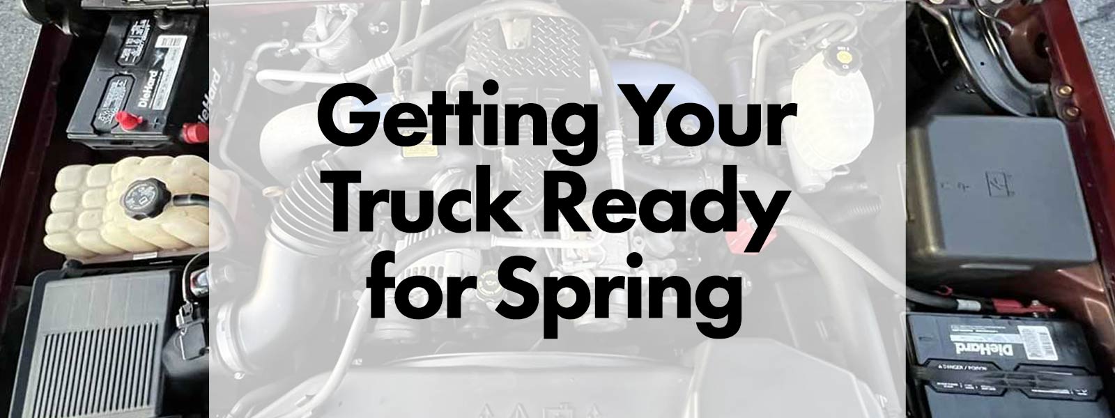 Spring Truck Maintenance