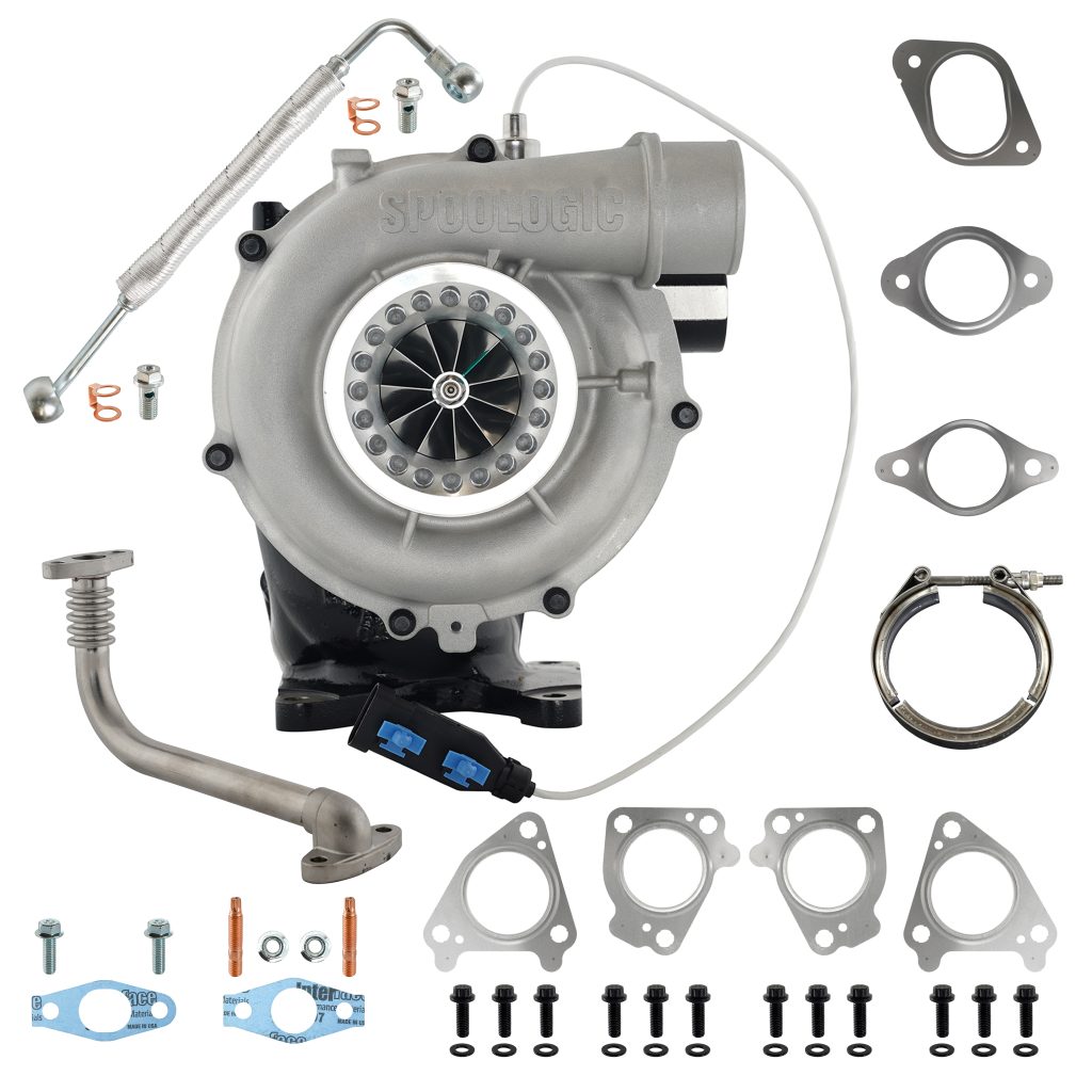SPOOLOGIC Stage 1 Performance Turbocharger for 2004.5-2010 6.6L Chevrolet Duramax LLY LBZ LMM