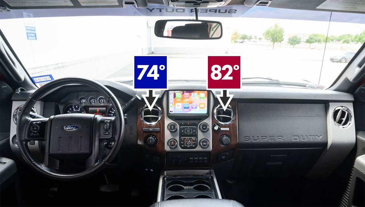 What is a Blend Door Actuator in a Diesel Truck?