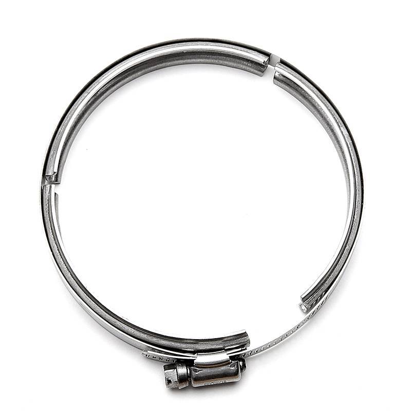 SPOOLOGIC Turbo Inlet Mouthpiece V-Band Clamp for 2004.5-2010 6.6L Chevrolet Duramax LLY LBZ LMM