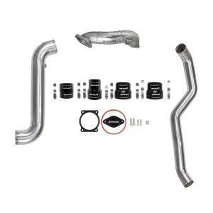 SPOOLOGIC Intercooler Pipe Kit for 2011-2016 6.6L Chevrolet Duramax LML