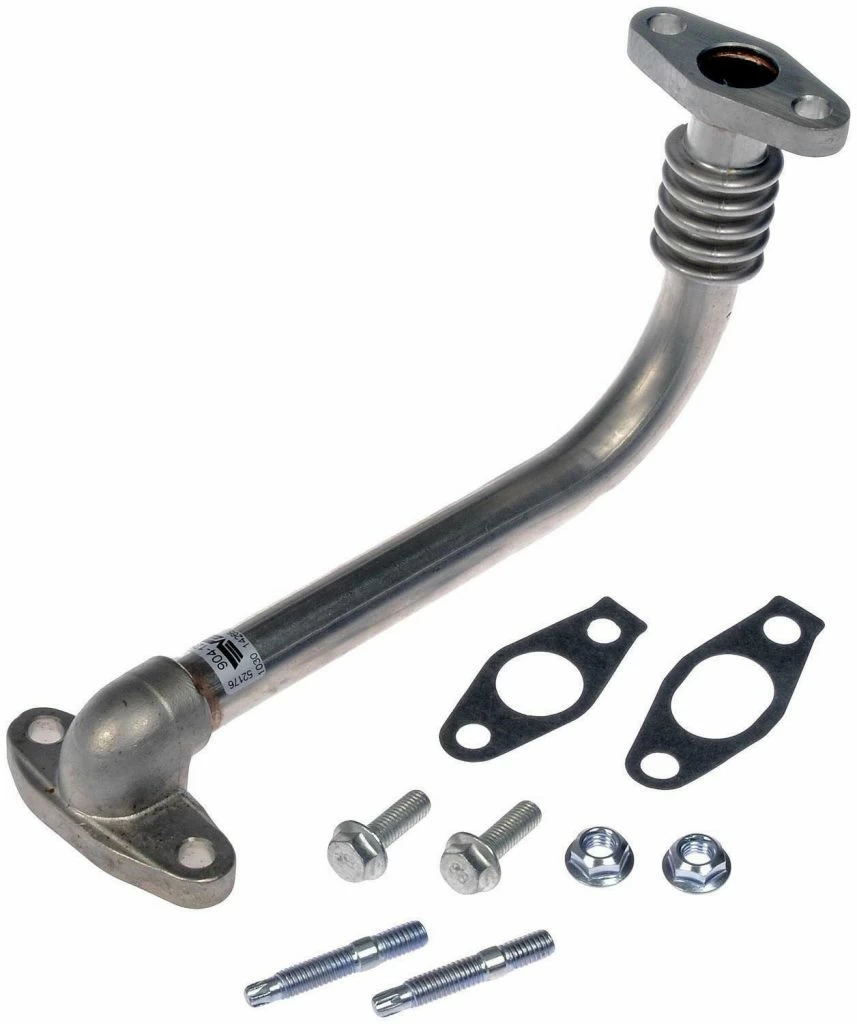SPOOLOGIC Turbo Oil Return Line for 2004.5-2010 Chevrolet 6.6L LLY LBZ LMM Duramax