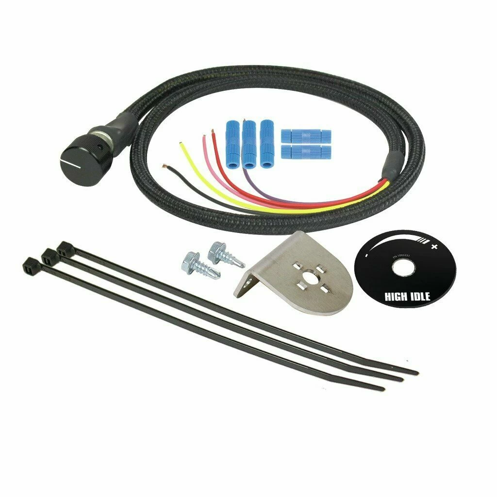 BD Diesel High Idle Switch Kit for 05-16 6.0L Ford 6.4L 6.7L Powerstroke