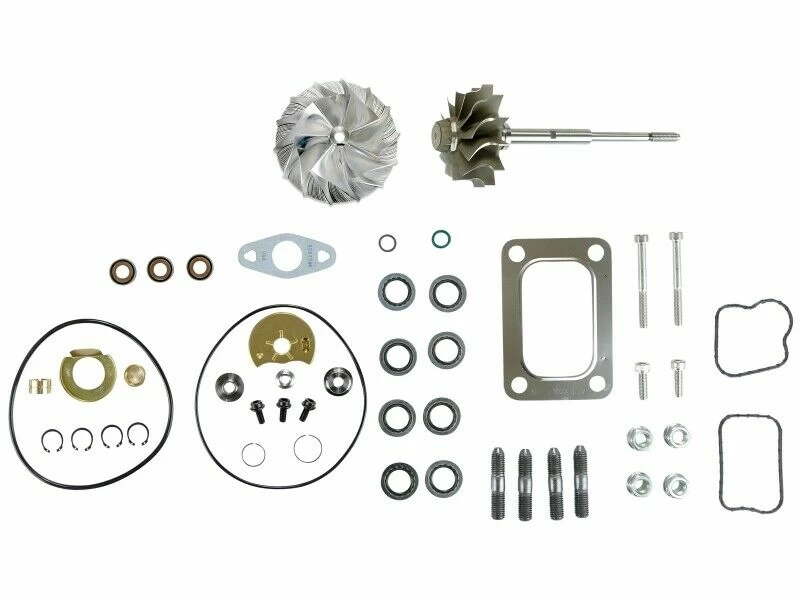 SPOOLOGIC HE351VE Turbo Rebuild Kit with Gaskets Shaft Billet for 2007.5-2012 6.7L Cummins 24V