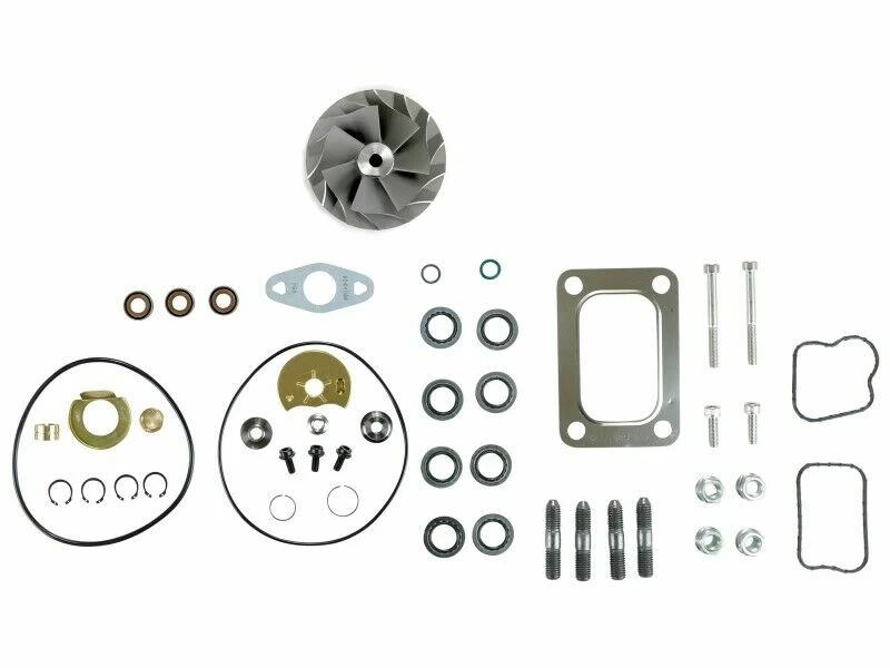 SPOOLOGIC HE351VE Turbo Rebuild Kit Gaskets Cast for 2007.5-2012 6.7L Cummins 24V