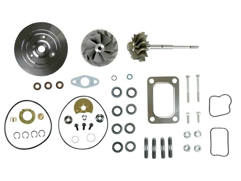 SPOOLOGIC HE351VE Turbo Rebuild Kit Gaskets Shaft Plate Cast for 2007.5-2012 6.7L Cummins 24V