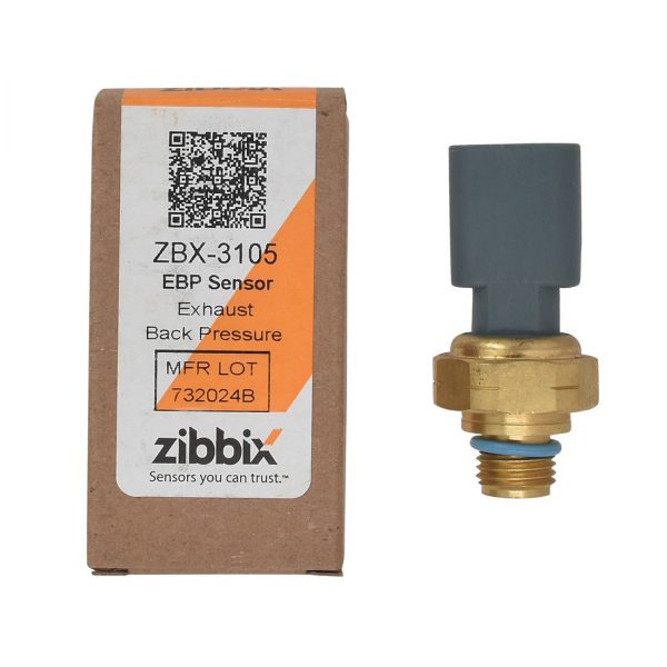 Zibbix ZBX-3105 EBP Exhaust Back Pressure Sensor For 6.7L ISB ISC ISM ISX Dodge Ram Cummins Diesel