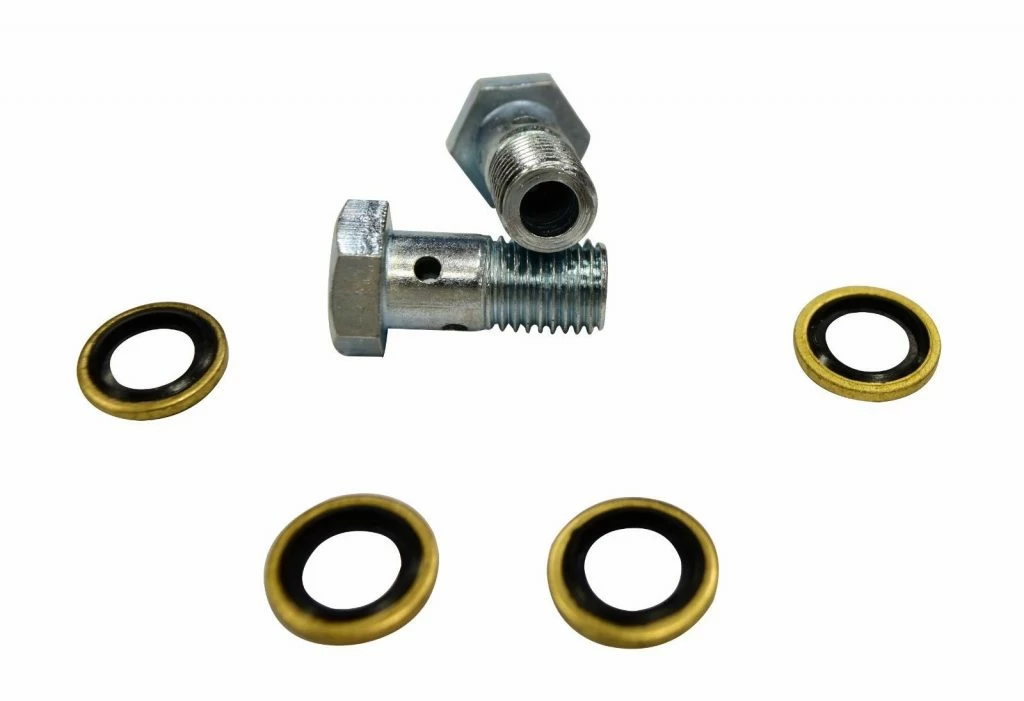6.4L-Style Fuel Banjo Bolts for 2003-2007 Ford 6.0L Powerstroke