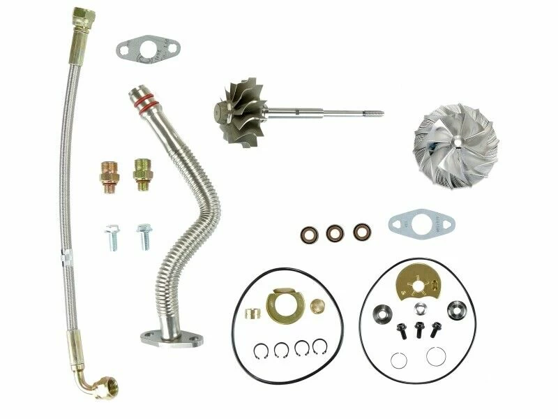 SPOOLOGIC HE351VE Turbo Rebuild Kit Lines Shaft Billet for 2007.5-2012 6.7L Cummins 24V