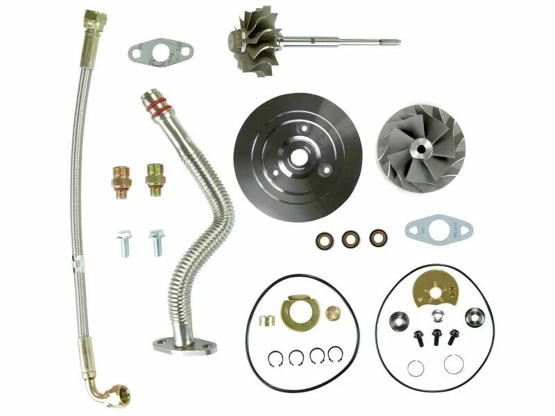 SPOOLOGIC HE351VE Turbo Rebuild Kit Lines Shaft Plate Cast for 2007.5-2012 6.7L Cummins 24V